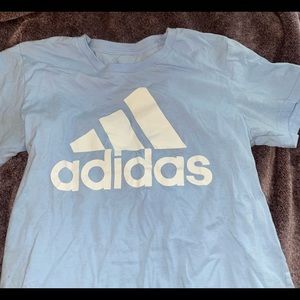 Blue adidas t shirt